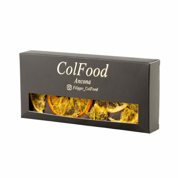Tavoletta Cioccolato Fondente 54.5% E Arancia