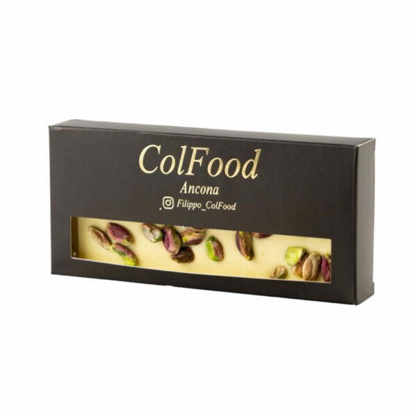 Tavoletta Cioccolato Bianco E Pistacchi